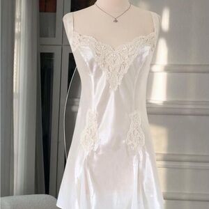Vintage early 2000s Victoria’s secret beaded chemise nightgown